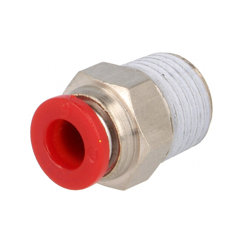 Racord Push-In Simplu PBT BSP 1/4" | Electronic-mag.ro | Componente Electronice