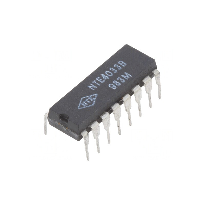 Divizor și Contor Decadă CMOS THT DIP16 3-18VDC | Electronic-mag.ro | Componente Electronice