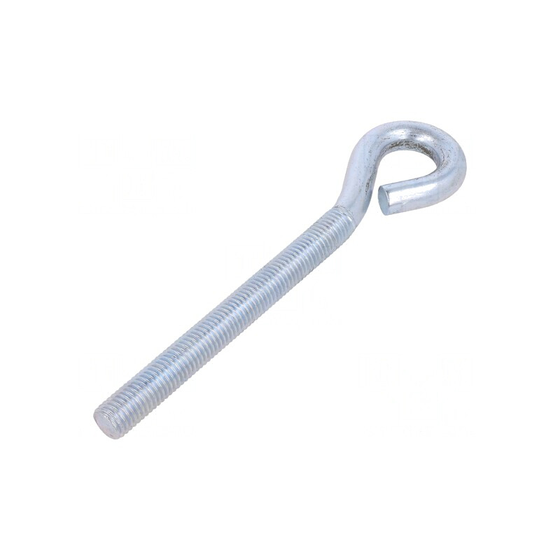 Cârlig inelar oțel zincat 170mm | Electronic-mag.ro | Componente Electronice