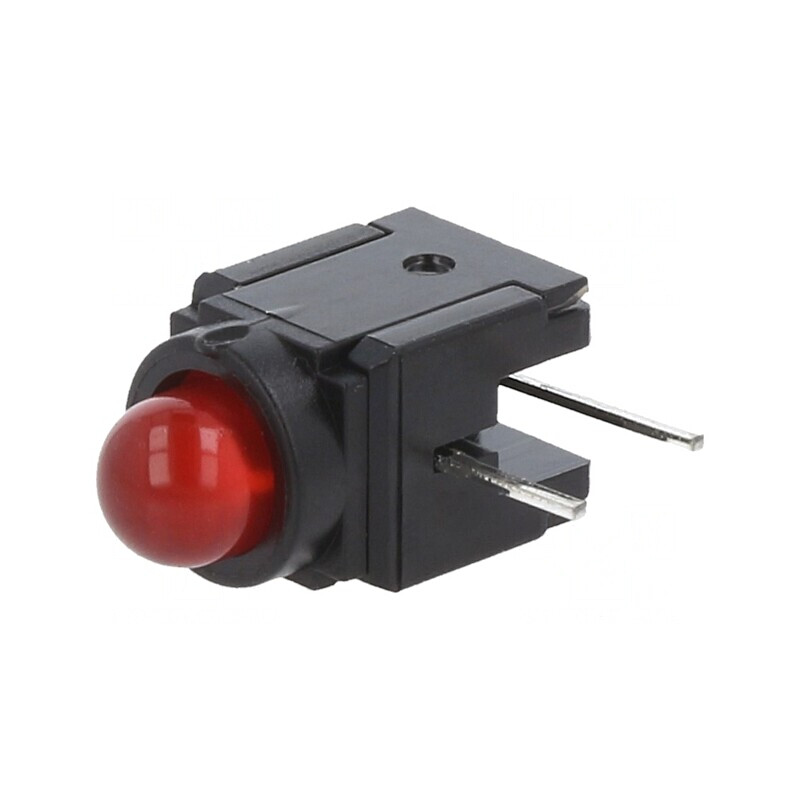 LED roșu 5mm 30mA 60° | Electronic-mag.ro | Componente Electronice
