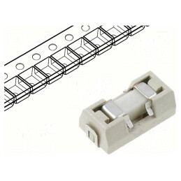 Siguranță întârziată 3A 125V SMD ceramică | Electronic-mag.ro | Componente Electronice