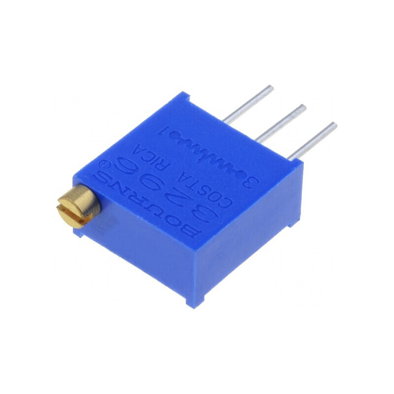 Potentiometru Multitura 1MΩ 500mW THT ±10% | Electronic-mag.ro | Componente Electronice