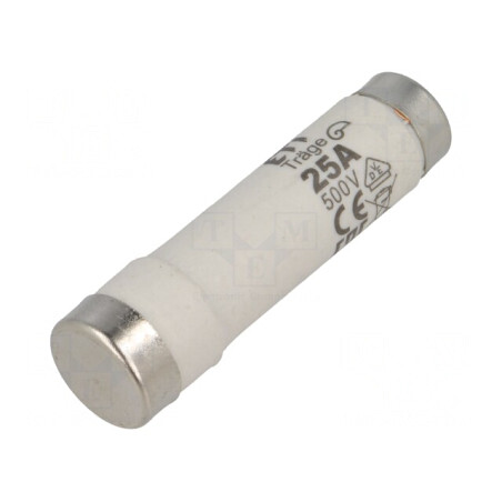 Siguranţă ceramică 25A 500V | Electronic-mag.ro | Componente Electronice