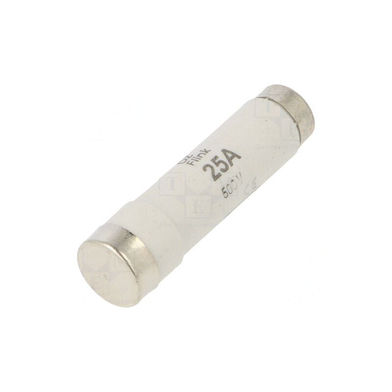 Siguranță Ceramică 25A 500V Rapidă | Electronic-mag.ro | Componente Electronice
