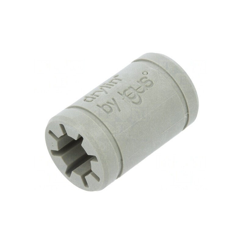 Lagăr manşon alunecător DryLin R 15mm x 8mm x 24mm | Electronic-mag.ro | Componente Electronice