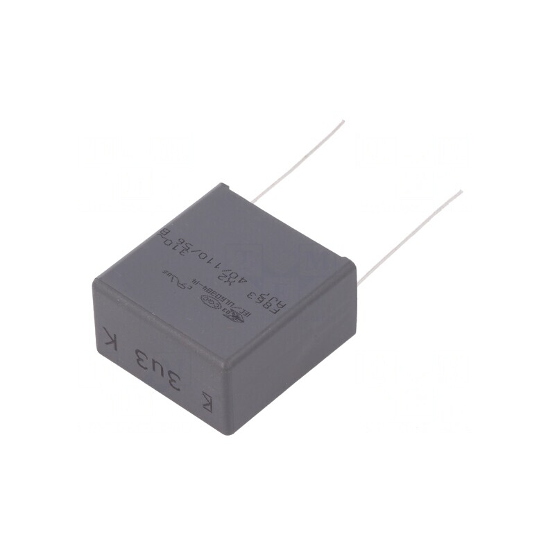Condensator Polipropilenă 3,3uF THT ±10% | Electronic-mag.ro | Componente Electronice
