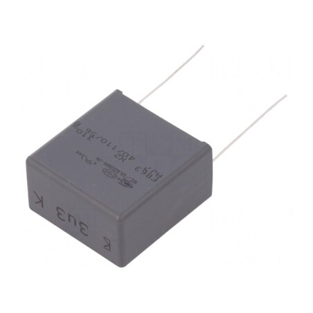 Condensator Polipropilenă 3,3uF THT ±10% | Electronic-mag.ro | Componente Electronice