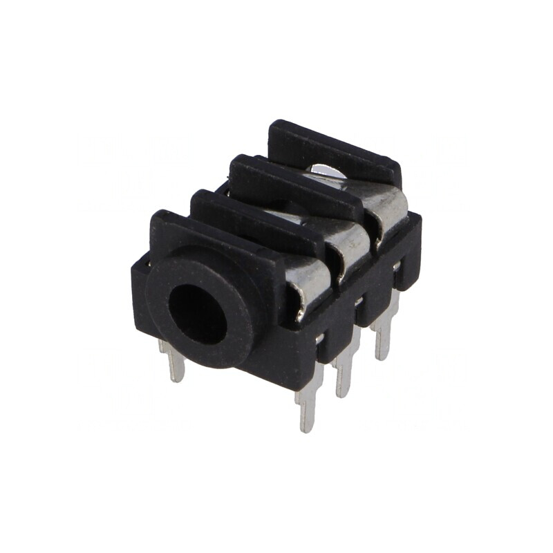 Soclu Jack 3,5mm Stereo Mamă THT | Electronic-mag.ro | Componente Electronice