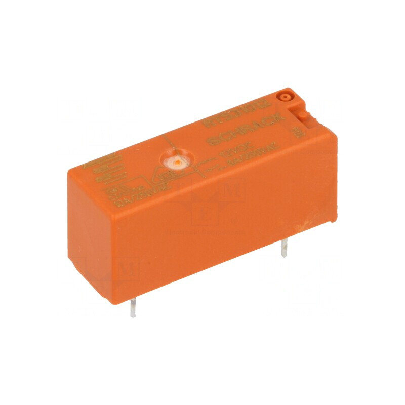 Releu Electromagnetic SPST-NO 12VDC 8A | Electronic-mag.ro | Componente Electronice