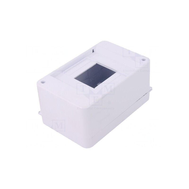Carcasă Albă pentru Aparatură Modulară IP30 4 Module ABS | Electronic-mag.ro | Componente Electronice