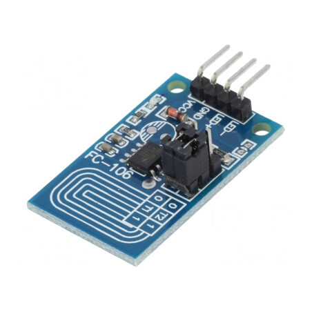 Senzor Tactil Capacitiv 2,4-5,5VDC 23x20mm | Electronic-mag.ro | Componente Electronice