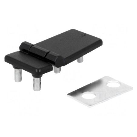 Balama Neagră din Aluminiu și Zinc 63mm | Electronic-mag.ro | Componente Electronice