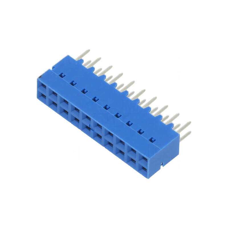 Soclu PCB Mamă 20 PIN 2,54mm THT Dubox Aurit Drept | Electronic-mag.ro | Componente Electronice