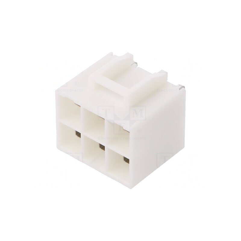 Soclu cablu-placă 6 pini cositorit pentru PCB | Electronic-mag.ro | Componente Electronice