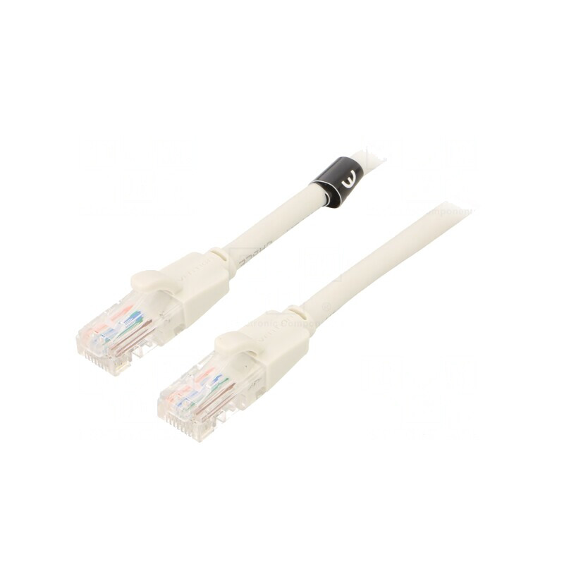 Patch Cord UTP Cat6 5m RJ45 Gri | Electronic-mag.ro | Componente Electronice