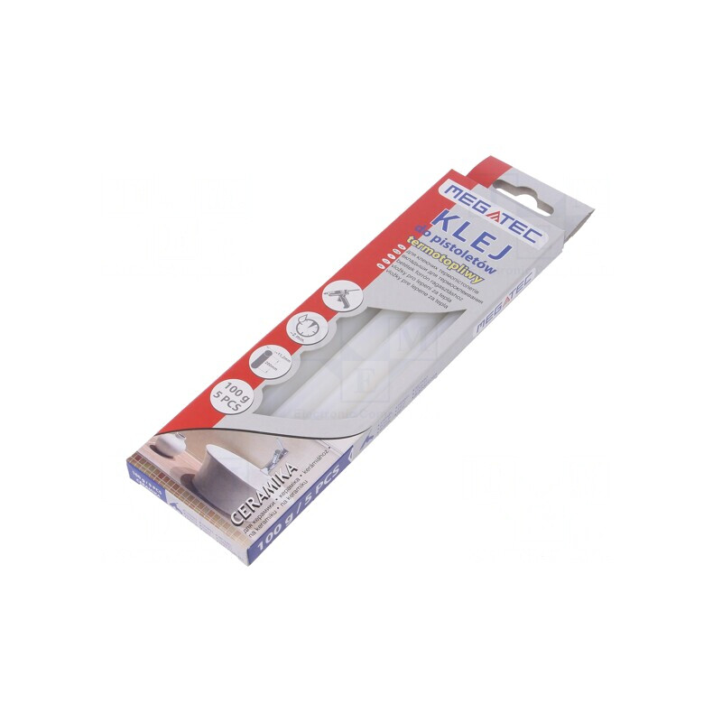Adeziv Termofuzibil Alb Ø11mm x 200mm | Electronic-mag.ro | Componente Electronice