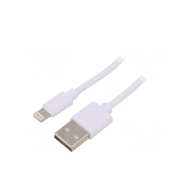 Cablu USB 2.0 Apple Lightning 1,8m | Electronic-mag.ro | Componente Electronice