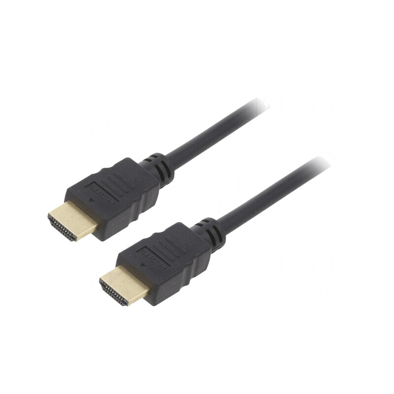 Cablu HDMI 1.4 2m Negru | Electronic-mag.ro | Componente Electronice
