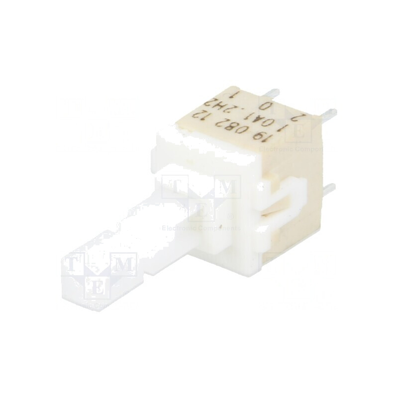 Comutator Tastatură Albă DPST 0,1A 32VDC | Electronic-mag.ro | Componente Electronice