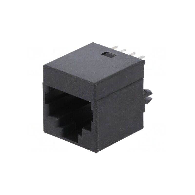 Soclu RJ45 Cat 5 8p8c THT Drept | Electronic-mag.ro | Componente Electronice