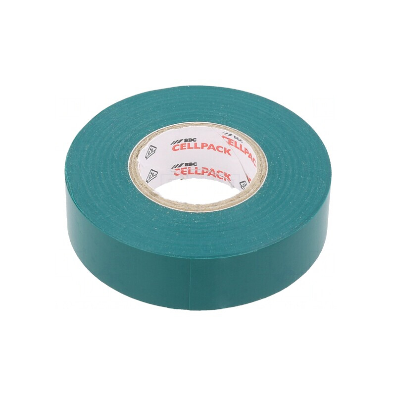 Bandă Electroizolantă Verde 19mm x 25m 0,15mm Cauciuc | Electronic-mag.ro | Componente Electronice