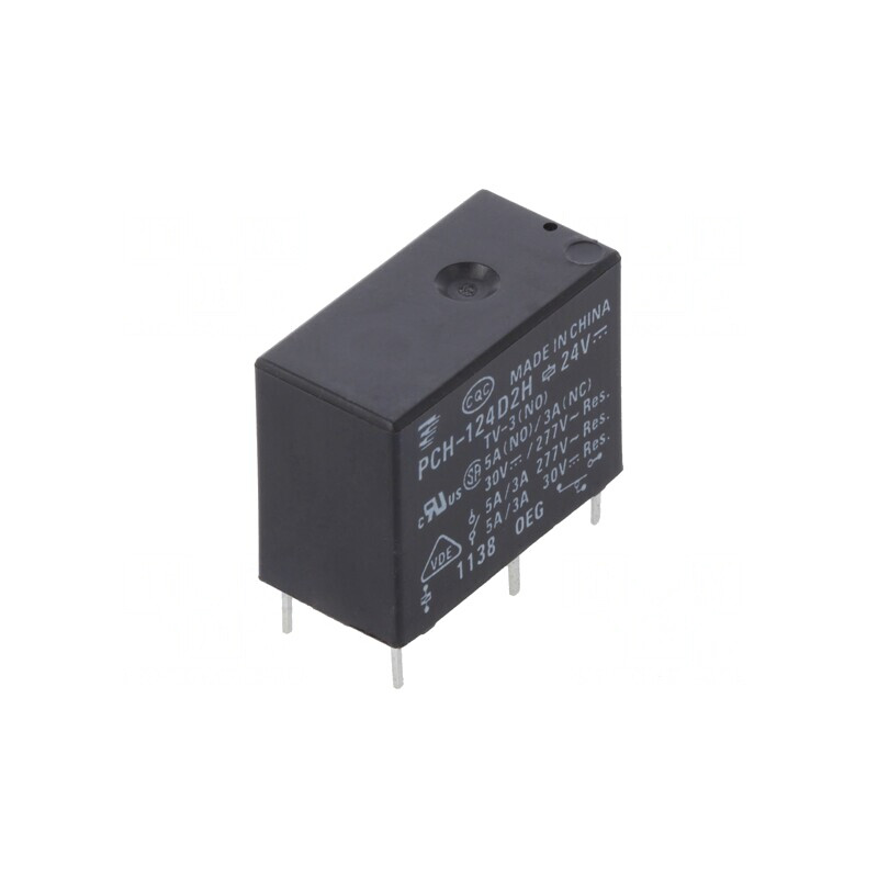 Releu Electromagnetic SPDT 24VDC 10A THT | Electronic-mag.ro | Componente Electronice