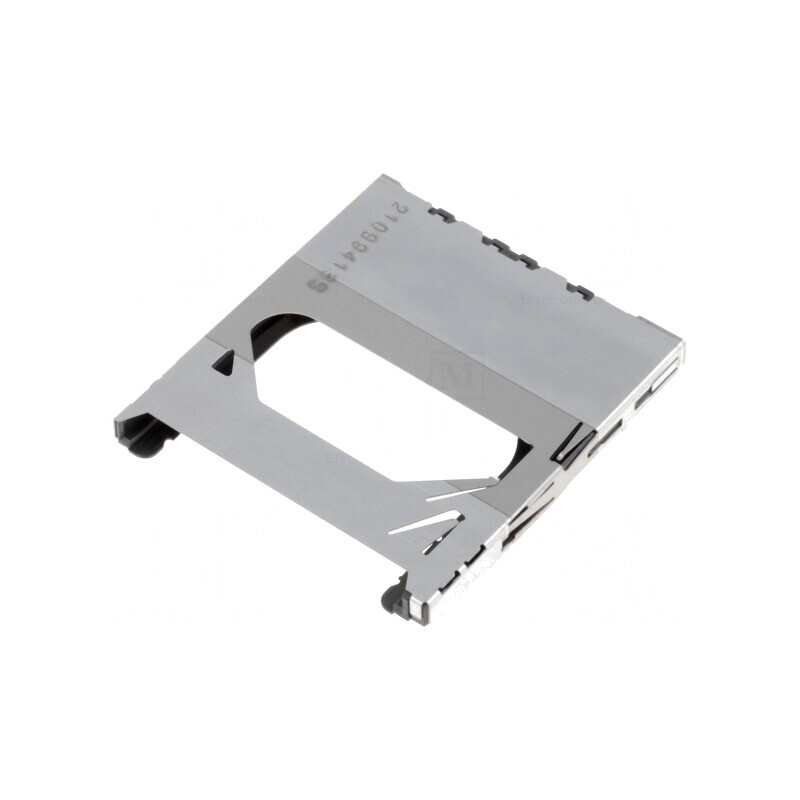 Conector MMC/SD Push-Push SMT 9 PIN | Electronic-mag.ro | Componente Electronice Conector MMC/SD Push-Push SMT 9 PIN | Electronic-mag.ro | Componente Electronice
