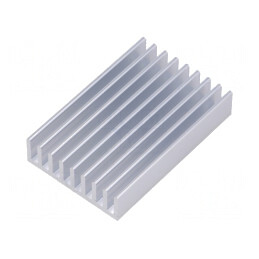 Radiator extrudat cu aripioare 50mm x 33mm x 10mm | Electronic-mag.ro | Componente Electronice