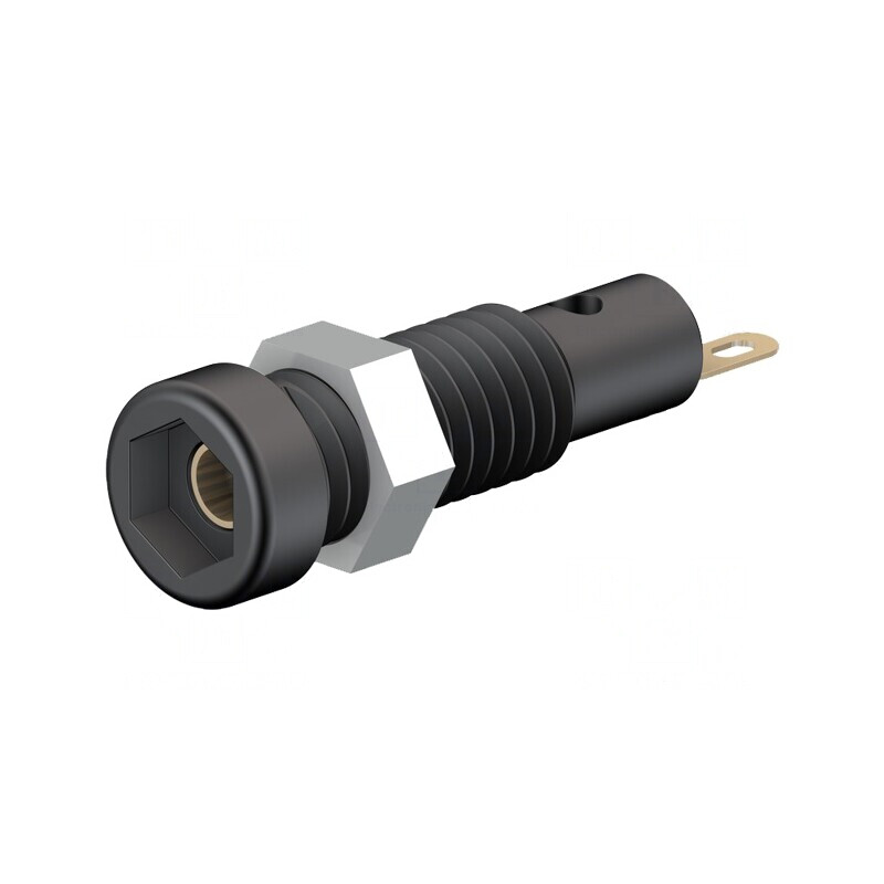 Soclu banană 2mm 10A neagră 60VDC pe panou | Electronic-mag.ro | Componente Electronice Soclu banană 2mm 10A neagră 60VDC pe panou | Electronic-mag.ro | Componente Electronice