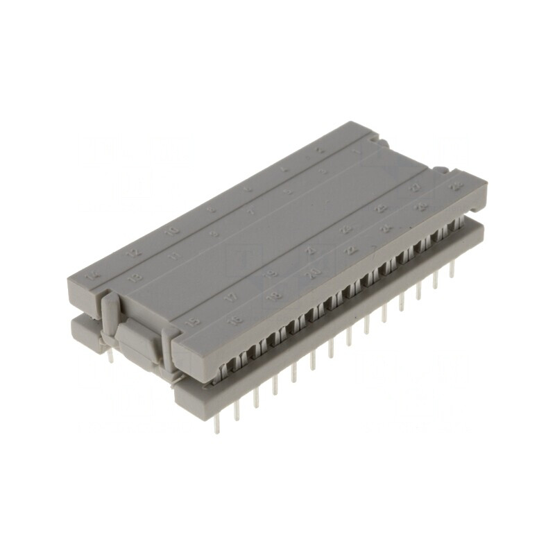 Adaptori IDC 28 PIN 15,24mm THT pentru cablu-bandă | Electronic-mag.ro | Componente Electronice