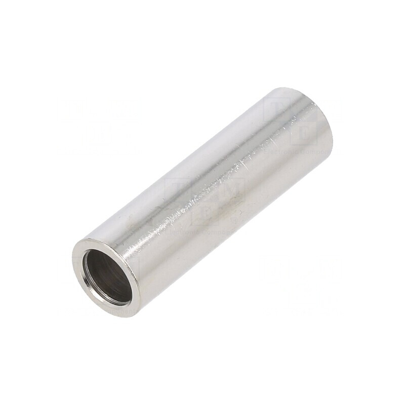 Manşon Distanţier Alamă Nichel 40mm 12mm | Electronic-mag.ro | Componente Electronice