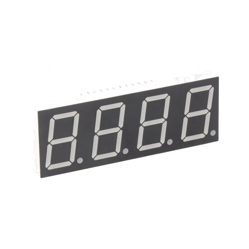 Afişaj LED 7 segmente 20,4mm 4 cifre roşu | Electronic-mag.ro | Componente Electronice Afişaj LED 7 segmente 20,4mm 4 cifre roşu | Electronic-mag.ro | Componente Electronice