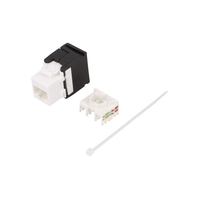 Soclu RJ45 Cat 6 Keystone Neecranat 8P8C | Electronic-mag.ro | Componente Electronice