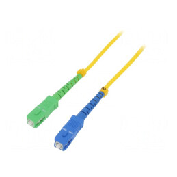 Patch Cord Fibră Optică SC/APC-SC/UPC 0.5m 9/125um | Electronic-mag.ro | Componente Electronice