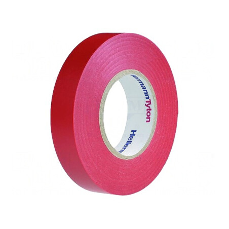 Bandă Electroizolantă PVC Roșie 19mm x 20m | Electronic-mag.ro | Componente Electronice