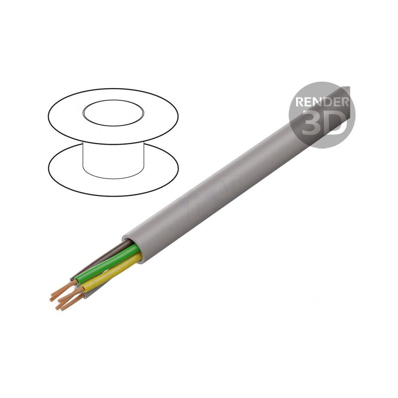 Cablu UNITRONIC LiHH neecranat 5x0,5mm2 60V | Electronic-mag.ro | Componente Electronice