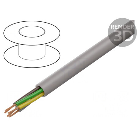 Cablu UNITRONIC LiHH neecranat 5x0,5mm2 60V | Electronic-mag.ro | Componente Electronice