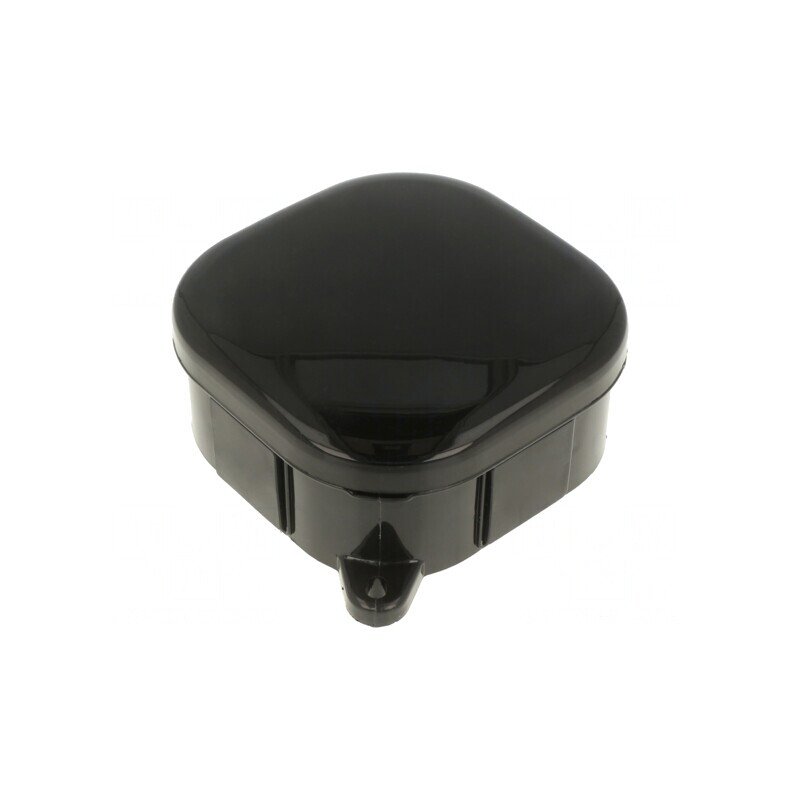 Cutie de Conexiuni IP54 Neagră 92x92x44mm | Electronic-mag.ro | Componente Electronice