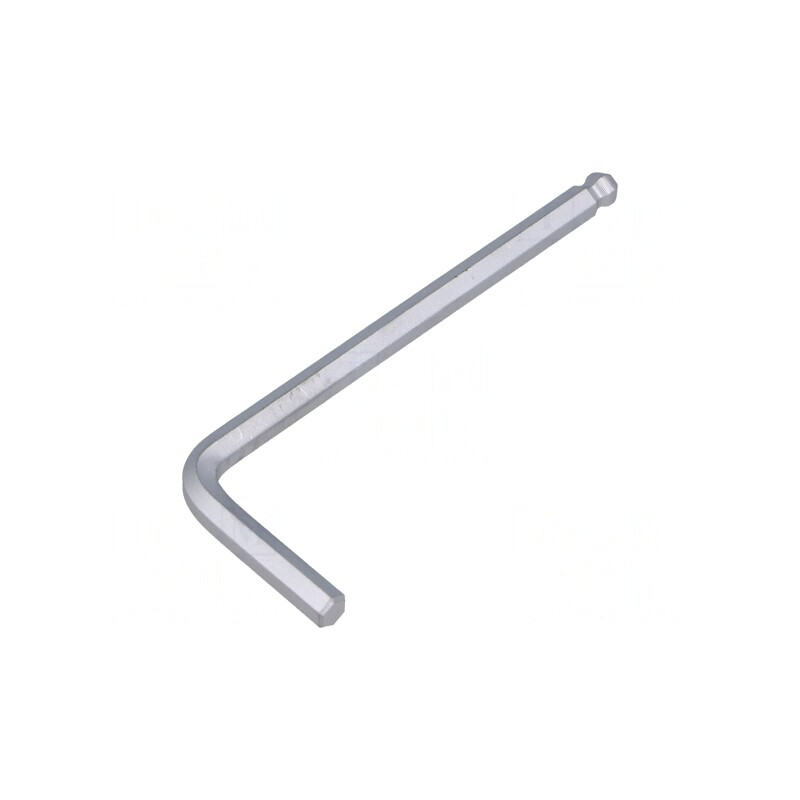 Cheie imbus HEX 4mm sferic oțel crom-vanadium 72mm | Electronic-mag.ro | Componente Electronice