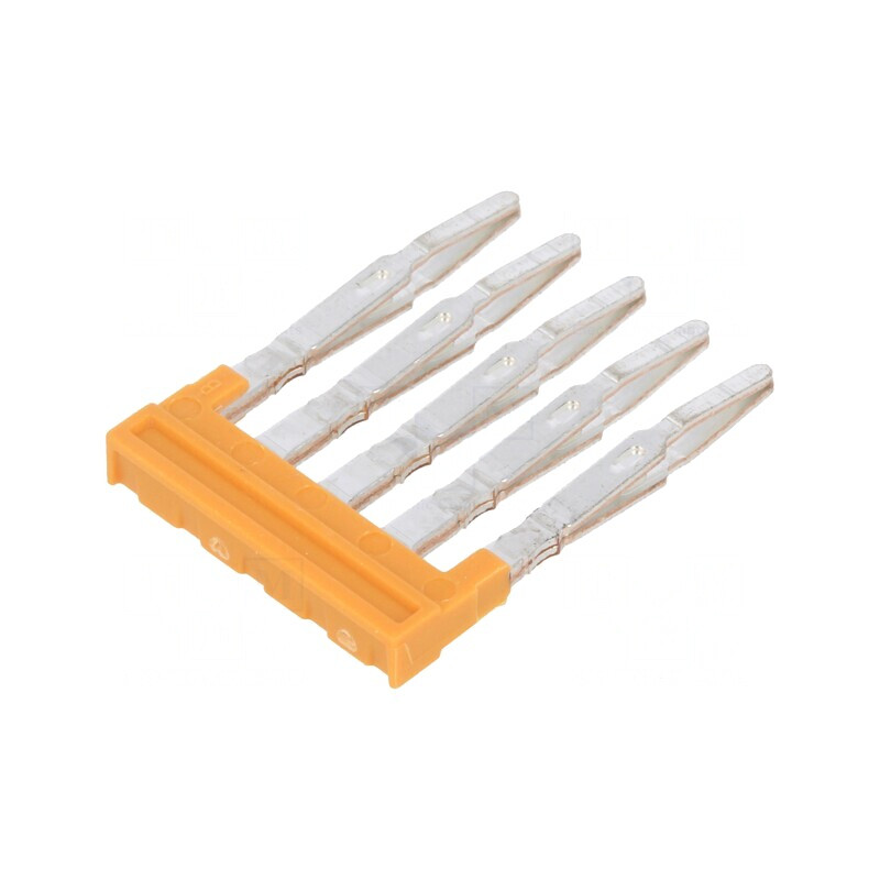 Punte cu Şuruburi 5 Piste Portocaliu Seria A | Electronic-mag.ro | Componente Electronice