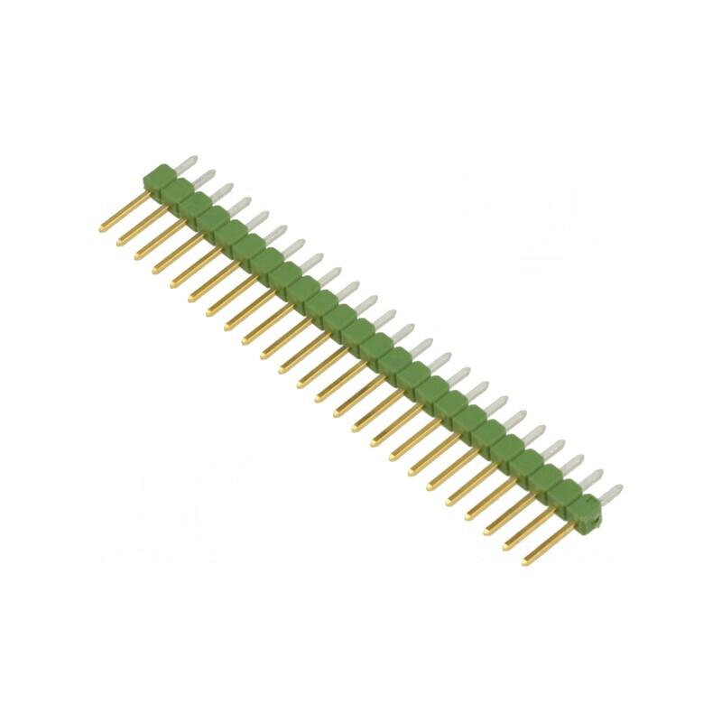 Şir pini tată 24 pini 2,54mm drept AMPMODU MOD II | Electronic-mag.ro | Componente Electronice