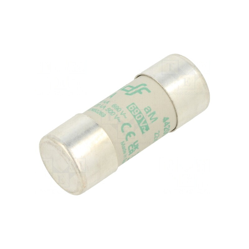 Siguranță AM 4A 690V 22x58mm | Electronic-mag.ro | Componente Electronice