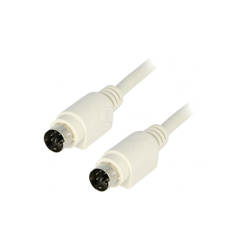 Cablu PS/2 2m Conexiune 1:1 | Electronic-mag.ro | Componente Electronice