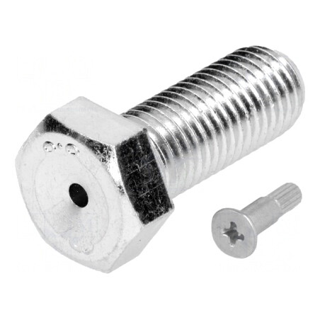 Ştift M16 Oţel Zinc Filet 40mm | Electronic-mag.ro | Componente Electronice