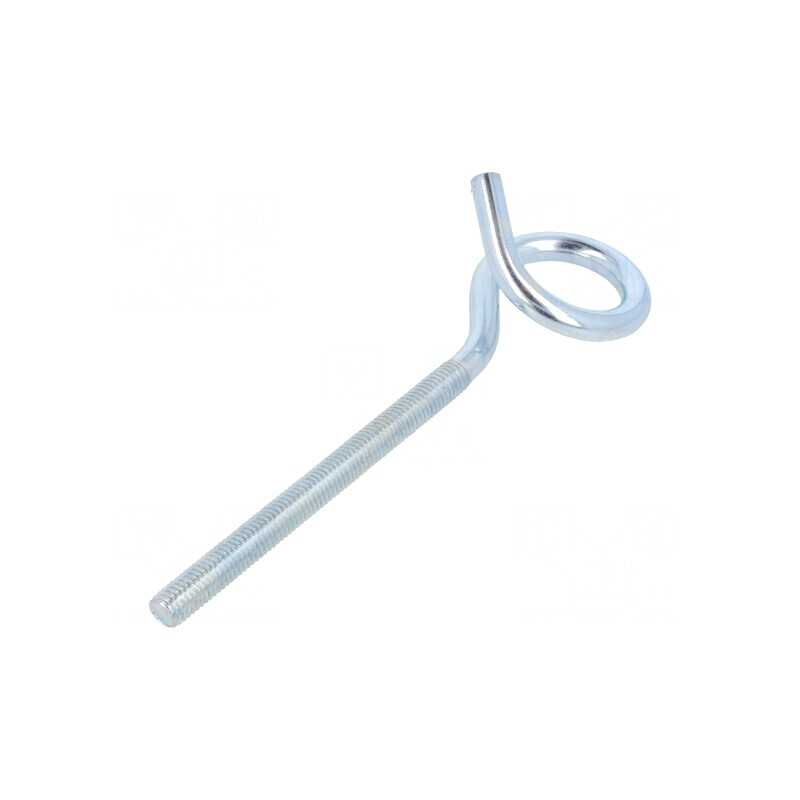 Cârlig Inelar Oțel Zincat 180mm | Electronic-mag.ro | Componente Electronice