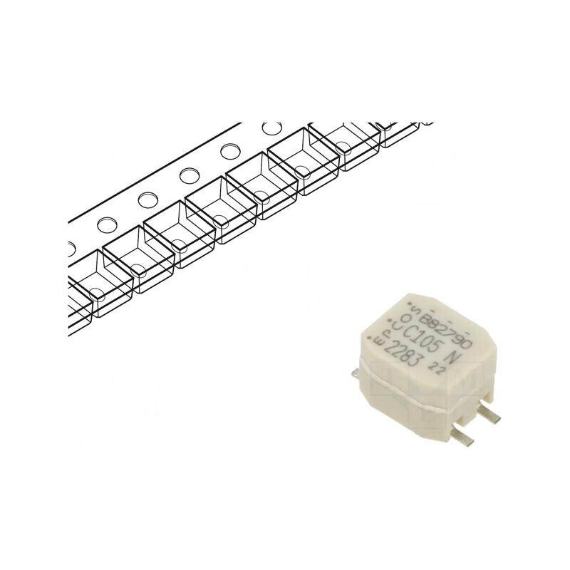 Inductor SMD 1mH 500mA 9x6x5.2mm | Electronic-mag.ro | Componente Electronice Inductor SMD 1mH 500mA 9x6x5.2mm | Electronic-mag.ro | Componente Electronice