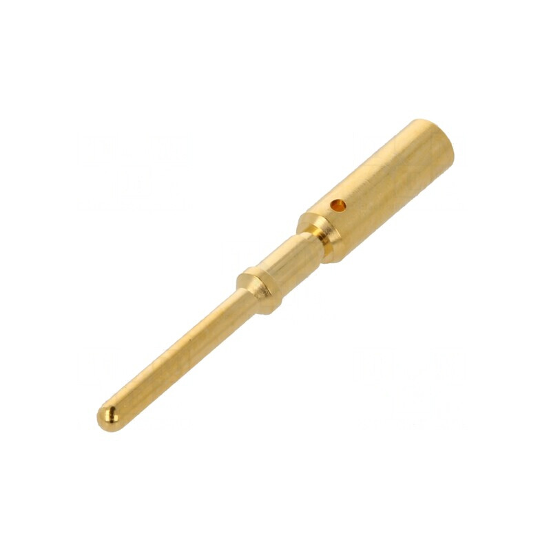 Pin tată aurit 2,5mm2 crimpat pe cablu | Electronic-mag.ro | Componente Electronice