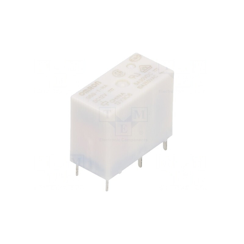 Releu electromagnetic SPDT 12VDC 10A | Electronic-mag.ro | Componente Electronice