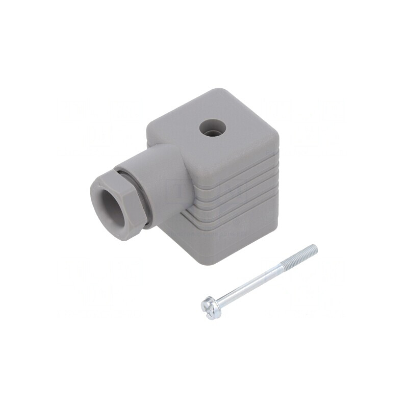 Conector mamă 18mm 4 PIN valvă 90° | Electronic-mag.ro | Componente Electronice