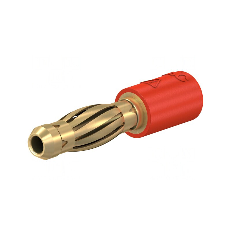Adaptor Banană 4mm Roșu Neizolat Aurit 25A 30VAC 60VDC | Electronic-mag.ro | Componente Electronice Adaptor Banană 4mm Roșu Neizolat Aurit 25A 30VAC 60VDC | Electronic-mag.ro | Componente Electronice